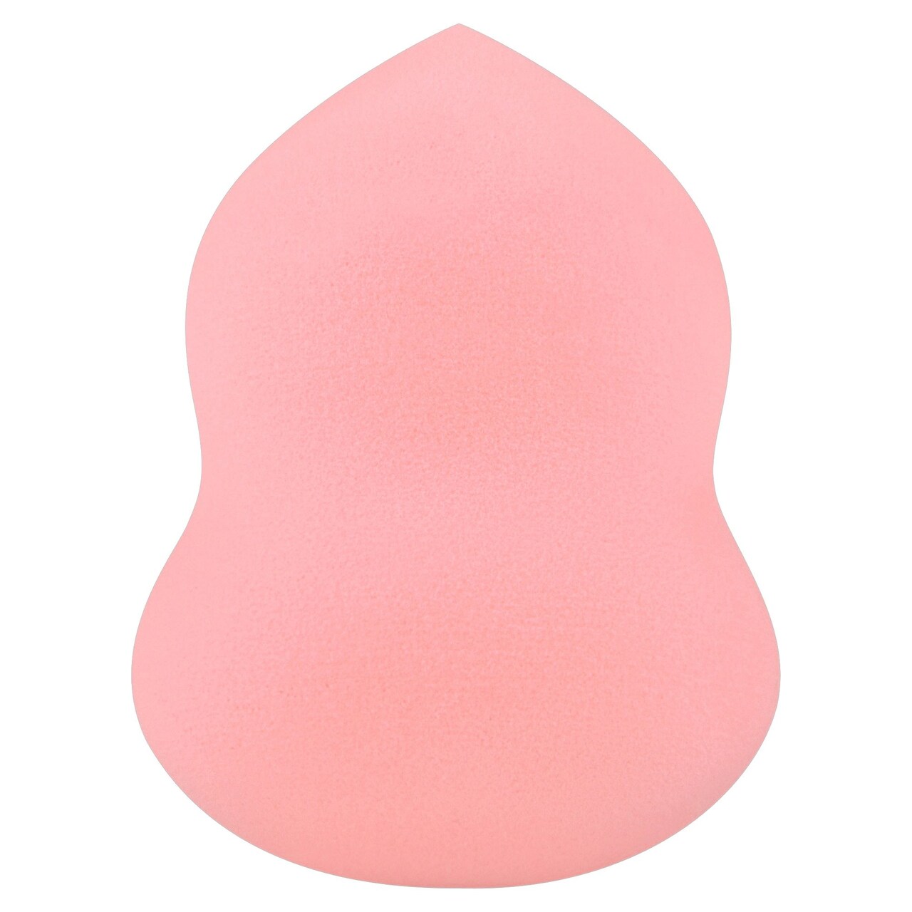 Light Pink Makeup Foundation Sponge for Face, Blending Puff Applicator for Beauty Coverage, 2.37 x 1.58 in